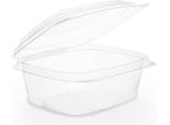 Contenitore In Pla Con Coperchio, 250 Ml, 12,2 X 10,5 X 5 Cm, 50 Pezzi.