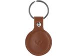 Golden Head Pelle Portachiavi Polo SchlüSselanhäNger FüR Airtag 5114 Cognac Marrone