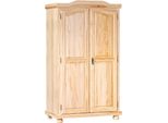 Dmora Armadio Multiuso 2 Ante Dmorikaw 104X180H Cm Marrone Rovere, 4 Ripiani 2 Ante