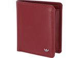 Golden Head Pelle Portafoglio Polo Rfid Protect Scheintasche 1129 Rot Rosso Scuro