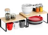 Scaffale Da Cucina Per Piano Di Lavoro, Scaffale Per Armadio, Supporto Organizzativo Per Cucina