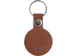 Golden Head Pelle Portachiavi Polo SchlüSselanhäNger FüR Airtag 5113 Cognac Marrone