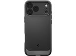 Custodia Spigen Rugged Armor Magfit Per Iphone 17 Pro - Nero Opaco