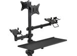 Tooq TQPM0003, A Vite, 18 Kg, 43,2 Cm (17"), 81,3 Cm (32""), 100 X 100 Mm, Nero"