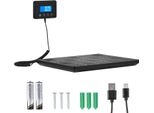Bilancia Digitale Per Pacchi Succebuy Con Precisione Di 20/100 G, Capacità Di 300 Kg, Funzione Hold/Tare E Display Lcd, Ideale Per Pacchi, Affrancature E Bagagli, Con Batteria E Cavo Di Ricarica Inclusi