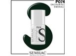 Semilac Prof.P074 Smeraldo Incantato 7Ml