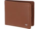 Golden Head Pelle Portafoglio Polo Rfid Protect Scheintasche 1135 Cognac Marrone