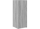 Vidaxl Supporto Per Ombrellone Con Contenitore Grigio Sonoma 25 X 24,5 X 64 Cm
