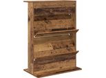Syfax™ Scaffale Per Riviste Legno Vecchio 70 X 41 X 96 Cm