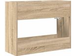Vidaxl Supporto Per Ombrellone Rovere Sonoma 65 X 24 X 50 Cm Materiale A Base Di Legno