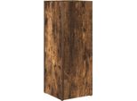 Vidaxl Supporto Per Parasole Rovere Fumé 25 X 24,5 X 64 Cm
