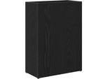 Vidaxl Supporto Per Ombrellone Nero Effetto Rovere 40 X 20 X 55,5 Cm