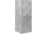Vidaxl Supporto Per Ombrellone Grigio Cemento 25 X 24,5 X 64 Cm Materiale A Base Di Legno