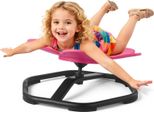 Sedia Girevole Per Bambini Vevor, Sedia Girevole Sensoriale A Forma Di Fiore, Portata 100 Kg, Giocattolo Sensoriale Con Base In Metallo Antiscivolo, Per Favorire La Coordinazione, L'equilibrio, La Concentrazione, Rosa