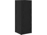 Vidaxl Supporto Per Ombrellone In Rovere Nero 25 X 24,5 X 64 Cm