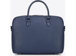 Borsa Per Laptop Da Uomo Wittchen, 16 Pollici, Similcuoio, Blu Navy, Ecopelle