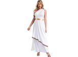 Costume Da Donna Da Dea Greca - Taglia M | Vestito Greco Antico / Romano | Carnevale & Festa A Tema & Fasching & Halloween