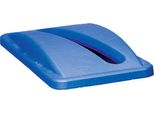 Coperchio Rubbermaid Slim Jim Per Carta Blu