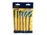 Irwin Set Di Punte Per Pale 6Set Scanalatura Blu 4X 10, 13, 16, 19, 22, 25 Mm