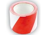 Nastro Di Segnalazione Rosso E Bianco 75 Mm X 100 M