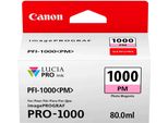 Canon PFI-1000 Pm - 80 Ml - Photo Magenta - Originale - Contenitore D'inchiostro - Per Imageprograf PRO-1000