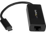 Startech.Com Adattatore Da Usb C A Gigabit Ethernet - Nero - Adattatore Di Rete Lan Da Usb 3.1 A RJ45 - Da Usb Tipo C A Ethernet (US1GC30B)