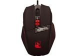 Konix Drakkar Runemaster Mouse Da Gioco Nero Nero Taglia Unica