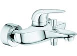 Grohe Wannen-Hebelmischer Eurostyle Wandmontage, Eigensicher Verchromt