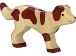 Holztiger 80058 Cane Da Cortile Circa 14 X 2,3 X 7,5 Cm, Legno, Marrone