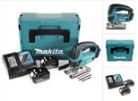 Makita Djv 180 Rtj Seghetto Alternativo A Batteria 18V + 2X Batterie 5,0Ah + Caricabatterie + Valigetta