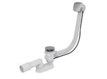 Set Di Scarico Alcadrain - Set Di Scarico E Troppopieno Per Vasca Da Bagno, Lunghezza 800 Mm, Cromo A51CRM-80