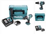 Trapano Avvitatore A Batteria Makita Ddf 458 RT1J 18V 91 Nm In Makpac Con 1X Batteria Bl 1850 B 5,0 Ah E Caricabatterie DC18RC