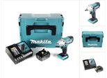 Makita Dtw 190 RF1J 18V Avvitatore Ad Impulsi A Batteria In Valigetta Makpac + 1X Batteria Bl 1830 3,0 Ah + Caricatore Rapido Dc 18 Rc