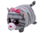 Ty Teeny Ty Cassie Gatto Peluche Grigio 10 Cm