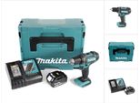 Makita Ddf 482 RT1J Trapano Avvitatore A Batteria 18V In Valigetta Makpac + 1X Batteria 5,0 Ah + Caricabatterie