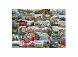 Eurographics Puzzle Globetrotter Gran Bretagna, 1000 Pezzi, 68 X 48 Cm, 6000-5464