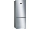 Bosch Serie 4 KGN49XLEA Frigorifero Combinato Da Libera Installazione 203 X 70 Cm Metal Look Classe E