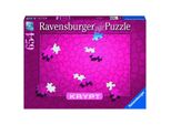 Ravensburger Krypt Puzzle Rosa Con 654 Pezzi, Puzzle Pesante Per Adulti E Bambini Dai 14 Anni In Su - Puzzle Senza Immagine, Solo Per La Forma Dei Pezzi Del Puzzle