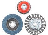 Set Di Spazzole Metalliche Kwb Per Smerigliatrice Angolare 597510 3 Pz