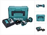 Makita Dtm 52 RG1J Utensile Multifunzione A Batteria 18 V Starlock Max Brushless + 1X Batteria Ricaricabile 6,0 Ah + Caricabatterie + Makpac