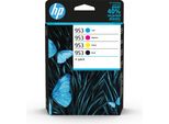 Hp 953 4 Pack Black Cyan Magenta Yellow Original Ink Cartridges Cartuccia D'inchiostro 4 Pz Originale Resa Standard
