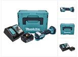 Utensile Multifunzione A Batteria Makita Dtm 52 RT1J 18 V Starlock Max Brushless + 1X Batteria Ricaricabile 5,0 Ah + Caricabatterie + Makpac