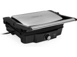 Tristar GR-2852 Griglia A Contatto - Nero - Acciaio Inox - Rettangolare - 278 X 170 Mm - Coperchio Bloccabile - 1500 W - 220 - 240