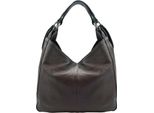 Cinque Pelle Borsa Shopper Borsa A Tracolla Romina Shopper Dark Brown Marrone