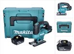 Seghetto Alternativo A Batteria Makita Djv 184 G1J 18 V Brushless + 1X Batteria Ricaricabile 6,0 Ah + Makpac - Senza Caricabatterie