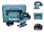 Seghetto Alternativo A Batteria Makita Djv 184 T1J 18 V Brushless + 1X Batteria Ricaricabile 5,0 Ah + Makpac - Senza Caricabatterie