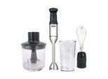Frullatore A Immersione Edm 07648 Nero Argento