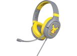 Otl Technologies PokéMon PK0862 Cuffie E Auricolari Ad Archetto Cablati Da Gioco Grigio, Giallo