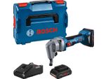 Bosch Professional 0 601 529 601 Bosch Professional Gna 18V-16 E Taglierino A Batteria 18,0 V, Con 2 Batterie