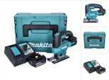 Seghetto Alternativo A Batteria Makita Djv 184 RT1J 18 V Brushless + 1X Batteria Ricaricabile 5,0 Ah + Caricabatterie + Makpac